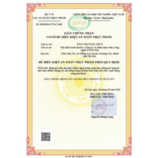 ✅ Gói Trà Túi Lọc Thảo Mộc Vương Mát Gan Thanh Nhiệt Giải Độc - Nano Đông Trùng Hạ Thảo