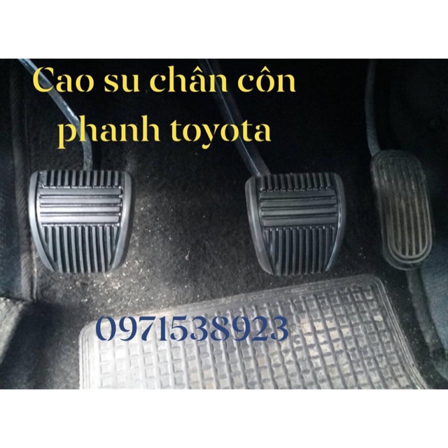 [Mã LIFEAU01 giảm 10% tới 50k đơn 150k] đệm cao su chân côn phanh toyota camry zace crown xịn chính hãng giá 1 cái