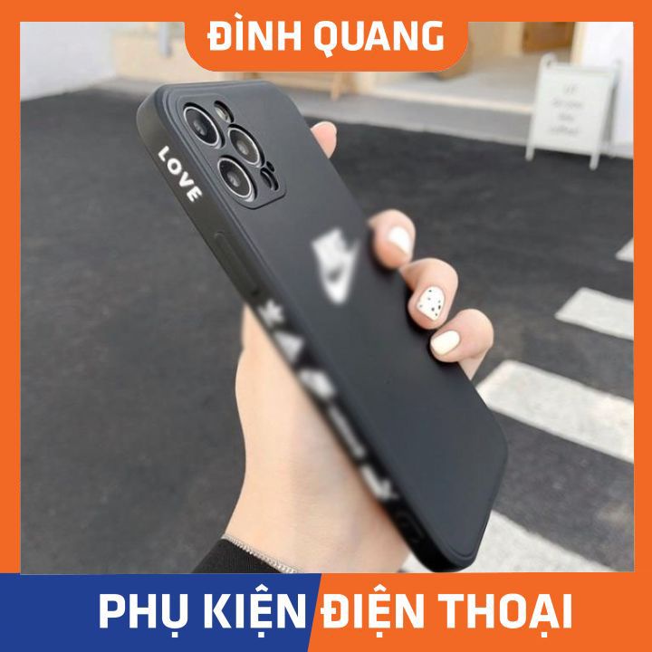 Ốp iphone - Ốp lưng vuông cạnh hình lo.g0 ni.k.e 6/6plus/6splus/7/7plus/8/8plus/x/xr/xs/11/12/pro/max/plus/promax ĐQ