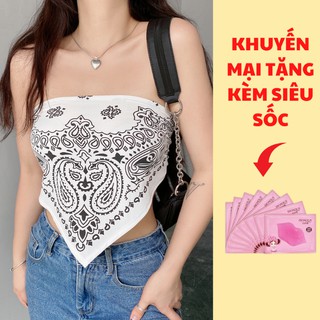 Áo Croptop, Áo Ống Cúp Ngực, Áo Ống Bandana Thiết Kế Độc Đáo Quyến Rũ SIXTEEN.