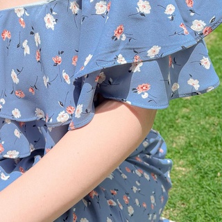 Đầm KELLY - Đầm bẹt vai đuối cá