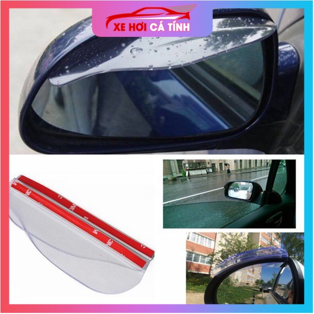 Set 2 tấm chắn gương xe ô tô chống nước mưa