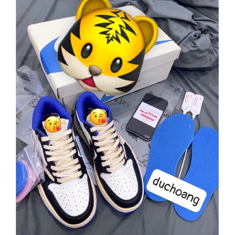GIÀY TR.AVIS COT. FRAGMENT LAI AU [ FULL BOX + FREE SHIP ]
