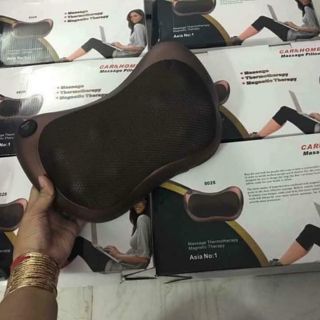 Gối massage hồng ngoại 8 bi hiệu Magic