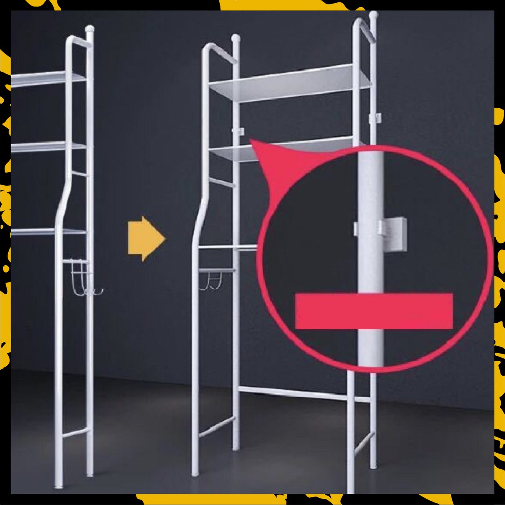 Kệ trên máy giặt cao 158cm