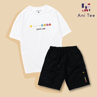 Combo Áo Thun Cotton + Short Kaki Professional Pacman Game