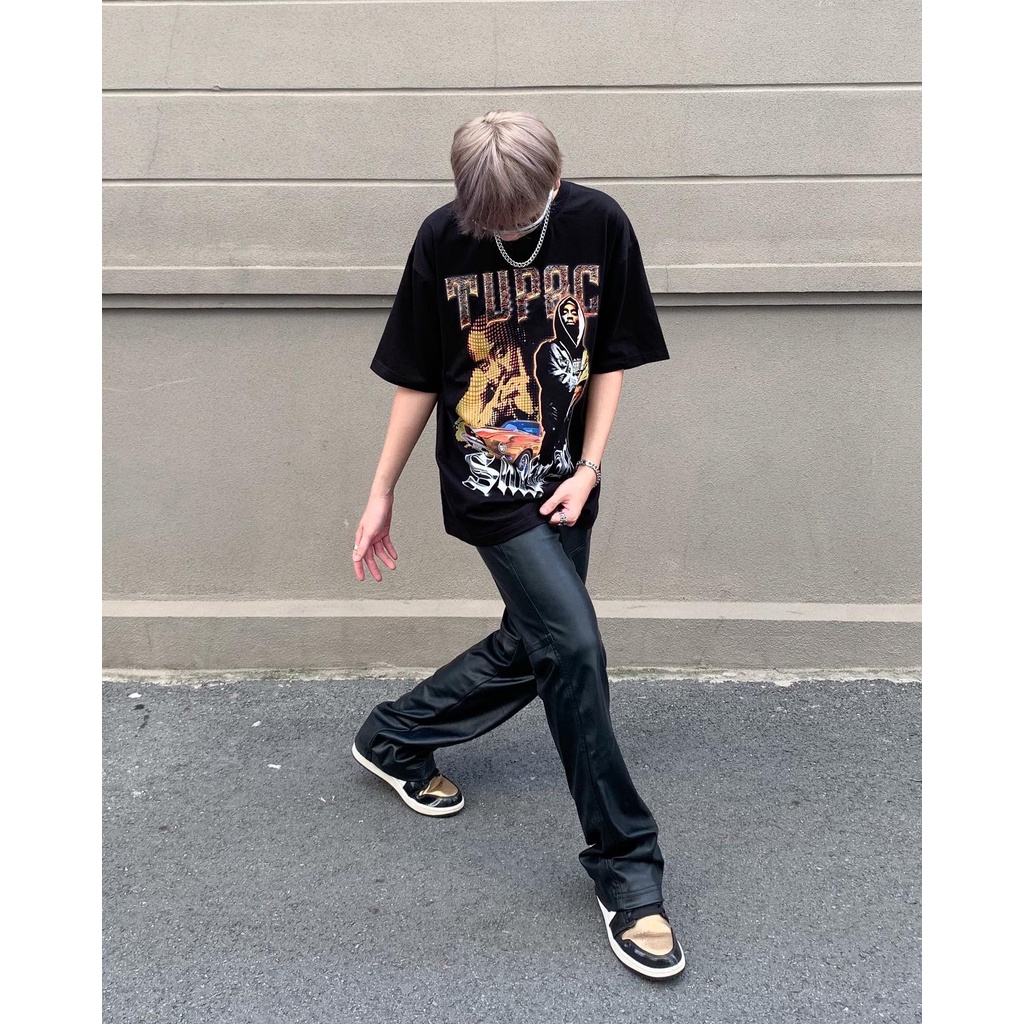 Áo thun ngắn tay oversize TUPAC SHAKUR