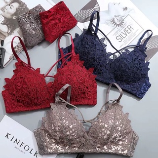 Combo sét 3 áo lót ren mỏng ôm nâng ngực
