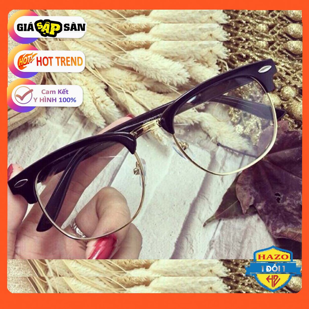 MẮT KÍNH NỬA GỌNG KÍNH GIẢ CẬN TEEN CỰC HOT | BigBuy360 - bigbuy360.vn