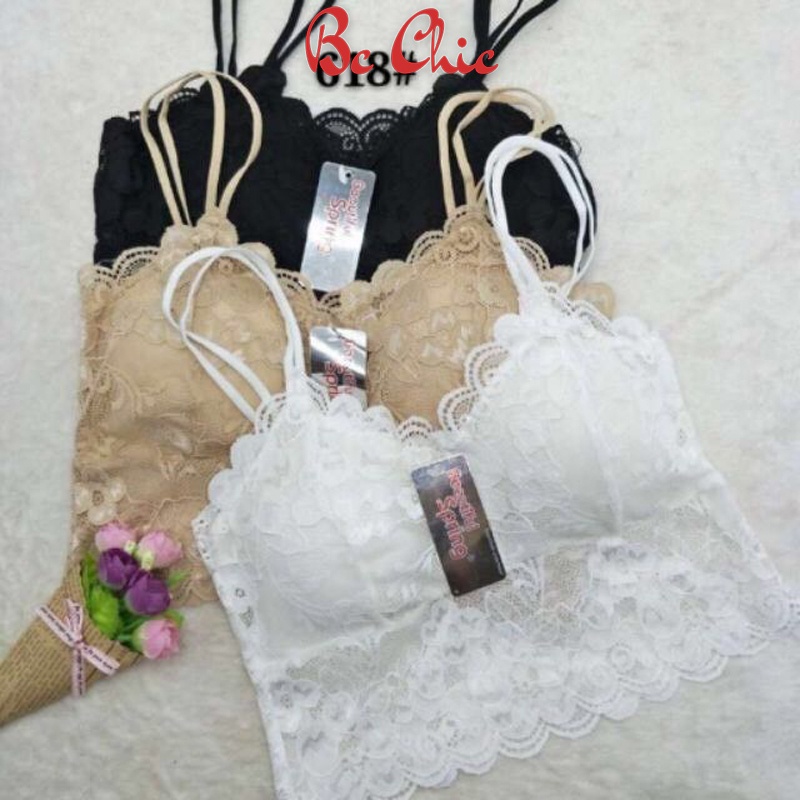 ÁO BRA 2 DÂY REN MÃ 618  BC_CHIC LINGERIE
