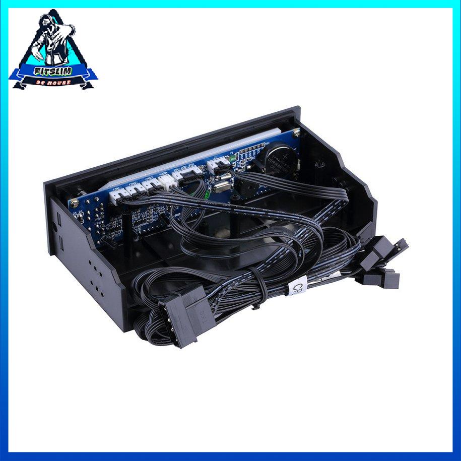 Bộ điều khiển tốc độ quạt máy tính 5,25 inch Màn hình LCD Mặt trước [8/8]