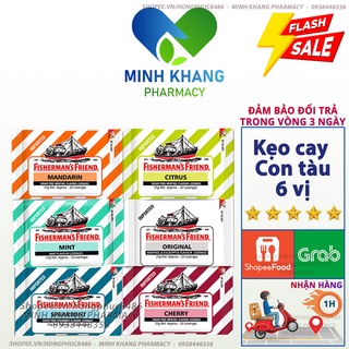 Kẹo Cay Con Tàu Fisherman's Friend ( đủ vị )  [CHÍNH HÃNG]
