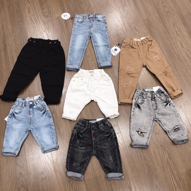 Quần jean bé trai