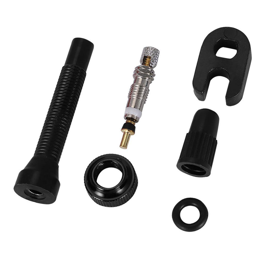 MMLUCK Bicycle Tire Valves MTB 48mm Extender Valves Tubeless Tire Valve Repairing Elements Road Bike Nipple Alloy Core Tubeless Valves
