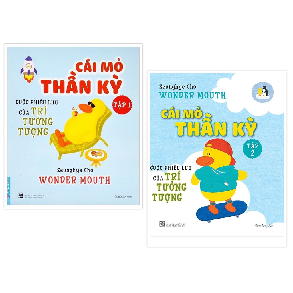 Sách - Combo Cái Mỏ Thần Kỳ - Cuộc Phiêu Lưu Của Trí Tưởng Tượng (2 tập ) - First News