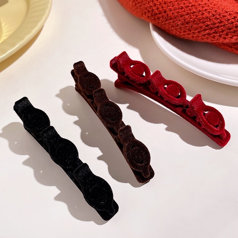 Phụ Kiện Kẹp Tóc Mái Bện Thời Trang Thu Đông Cho Nữ