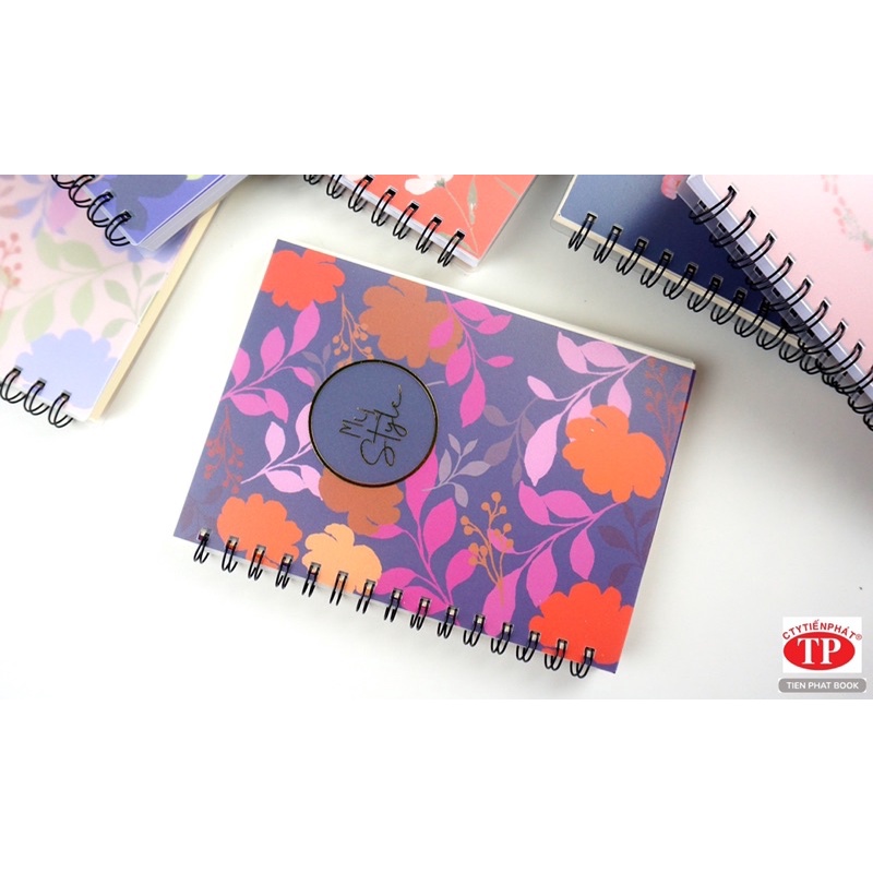 Sổ lò xo A5 bìa nhựa PP dày 160 trang  MyStyle - TienPhatBook