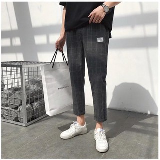 (HÀNG ORDER) QUẦN BAGGY NAM HÀN QUỐC ỐNG SUÔNG XÁM