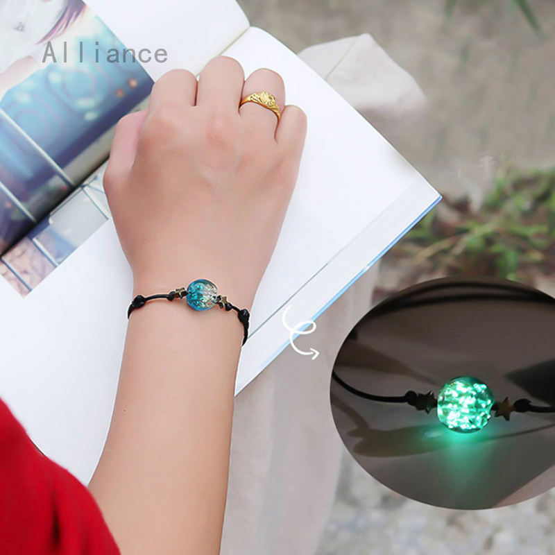 Vòng Tay Bện Dây Mặt Hình Sư Tử Thời Trang Cho Nam Nữ 4.8