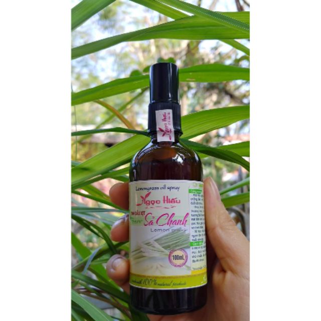 Tinh dầu xịt Sả Chanh 100ml - Ngọc Hiếu