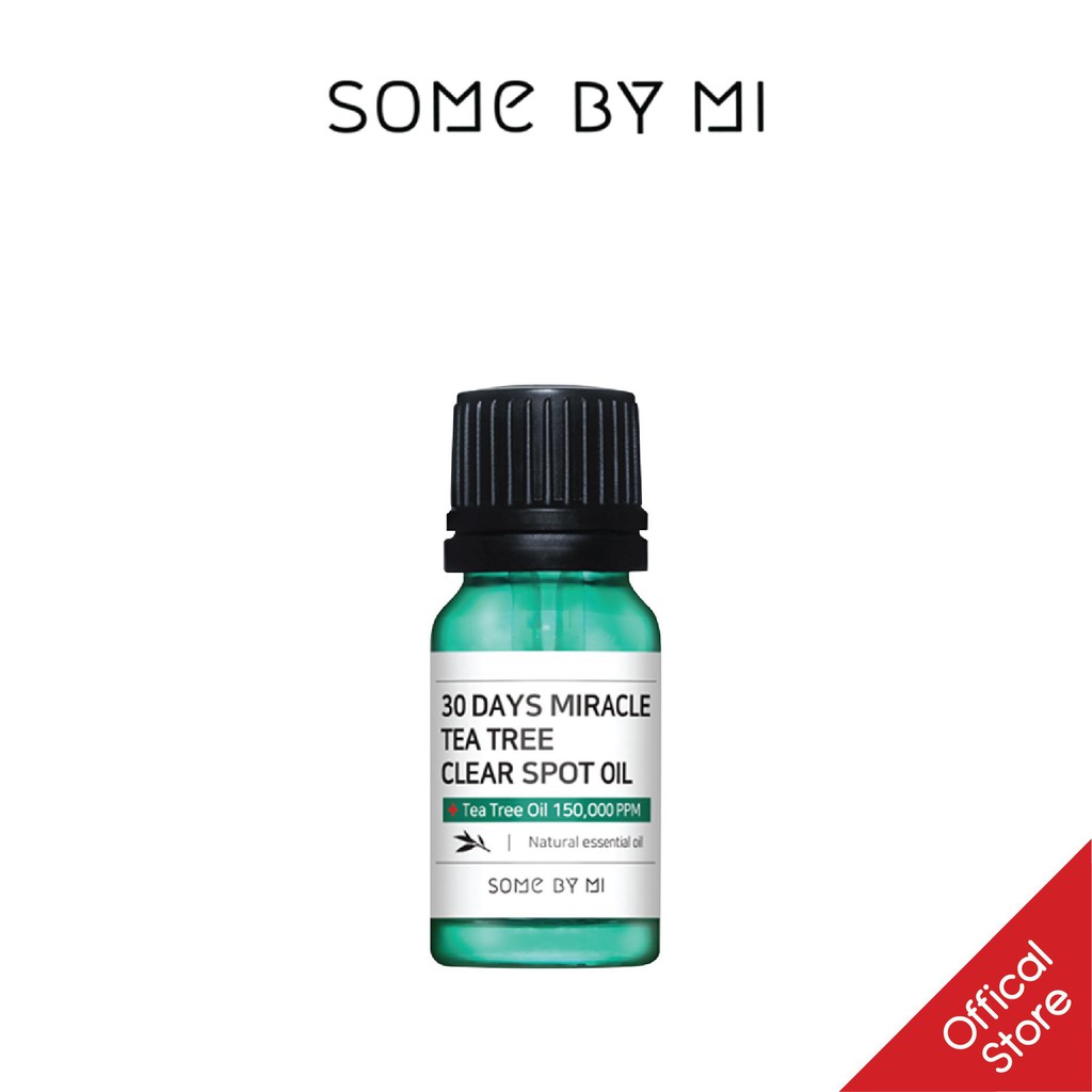 [Trị Sạch Mụn Chỉ Trong 30 Ngày] Tinh Dầu Tràm Trà Thần Kỳ Some By Mi 30 Days Miracle Tea Tree Clear Spot Oil 10ml