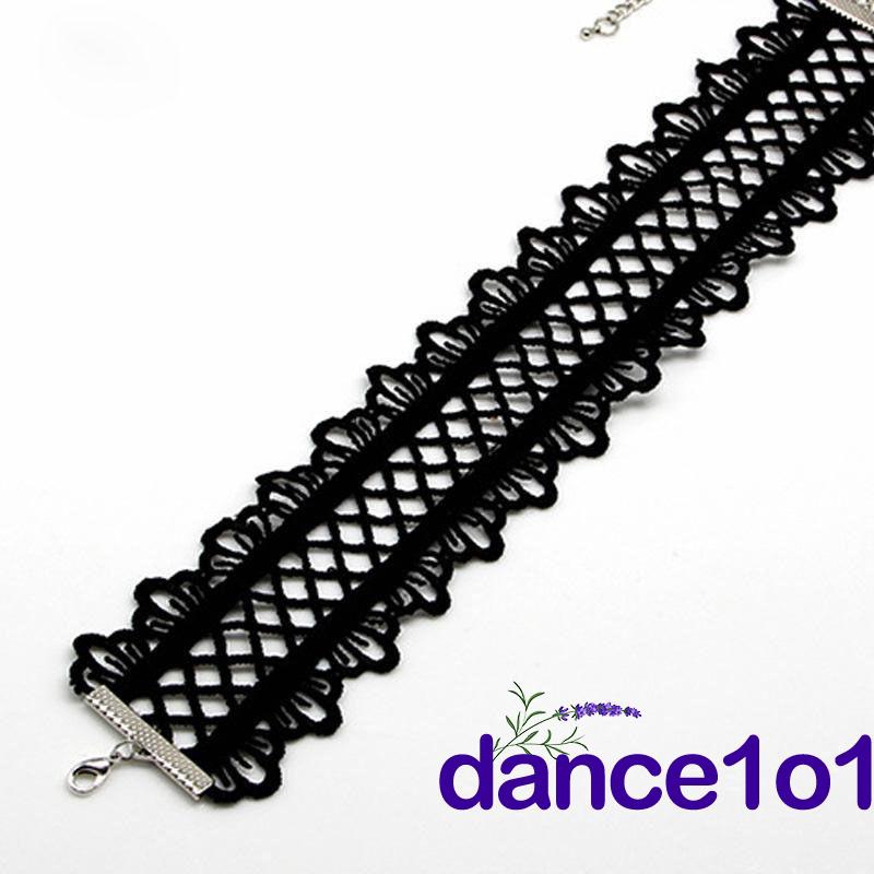 Vòng cổ choker bằng ren phong cách cổ điển dành cho nữ