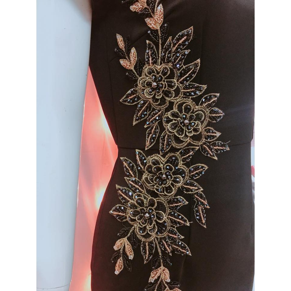 Đầm trung niên thiết kế cao cấp