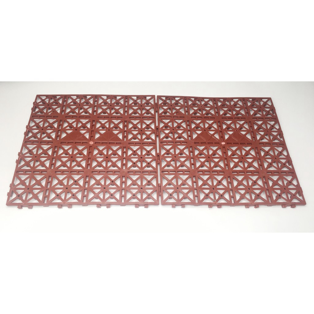 Thảm Nhựa Ghép Chống Trơn Trượt Nhà Tắm Cắt Ghép kt 30x30cm - 01 tấm