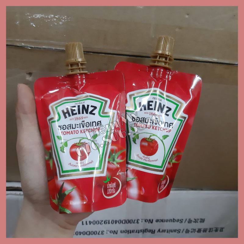 TƯƠNG CÀ HEINZ GÓI 120GRAM TOMATO KETCHUP