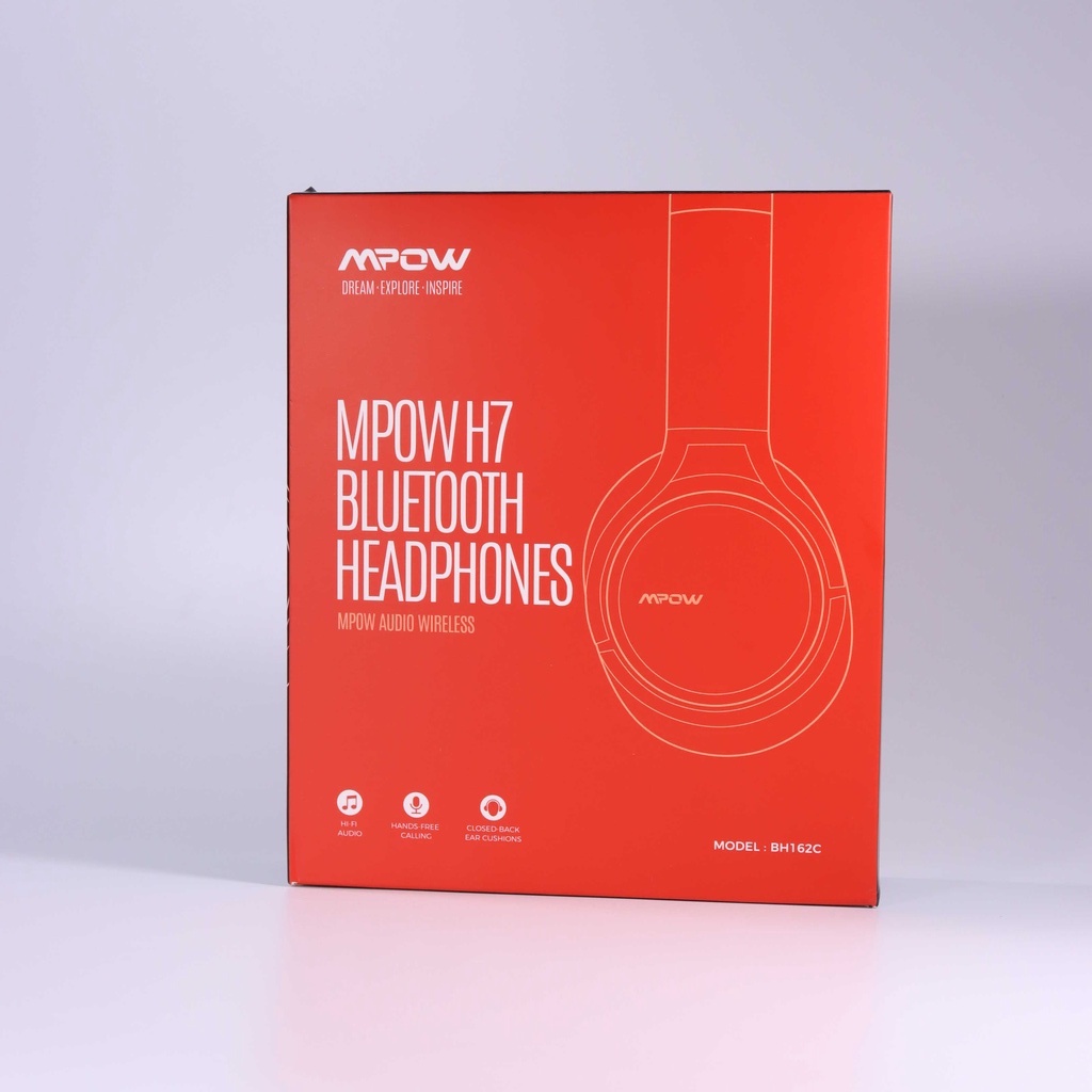 Tai nghe MPOW H7 kết hợp có dây và không dây kết nối Bluetooth chất lượng cao - Tai nghe Chính Hãng | Ảnh Chụp 100% |