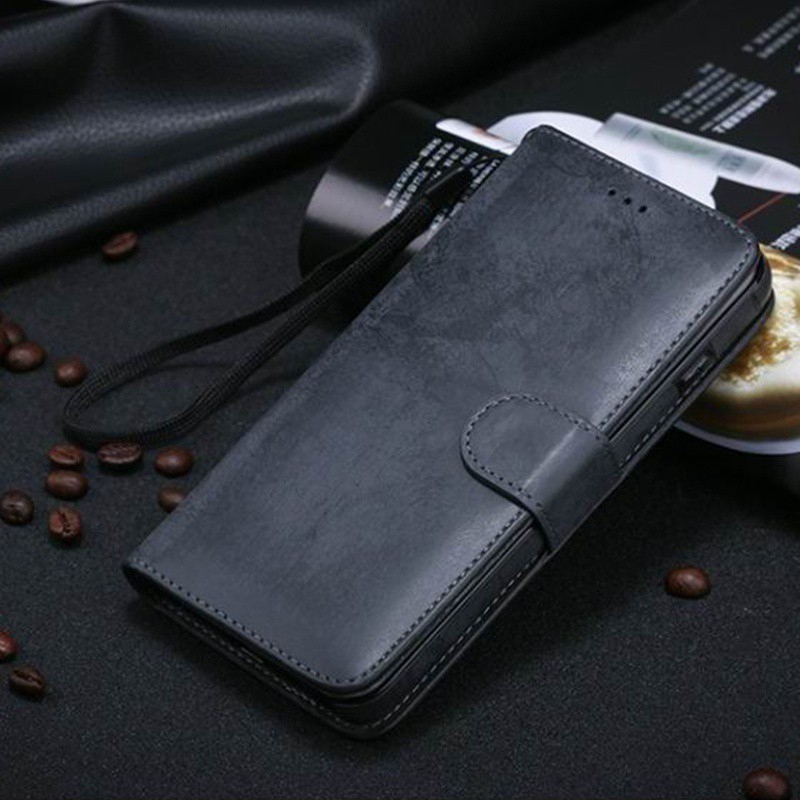 Bao da điện thoại màu trơn phong cách cổ điển cho Iphone 6 6S 6Plus 6SPlus 7 8 7Plus 8Plus 5 5S SE | BigBuy360 - bigbuy360.vn
