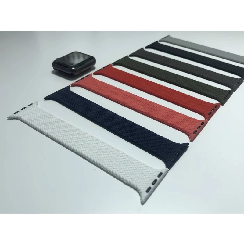 Dây đeo tay silicon dành cho đồng hồ thông minh  Apple Watch 6 Band Iwatch dòng Se 5 4 3 38mm 42mm 40mm