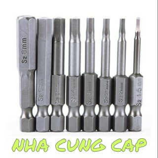 BỘ 8 ĐẦU BẮN VÍT LỤC GIÁC ĐA NĂNG