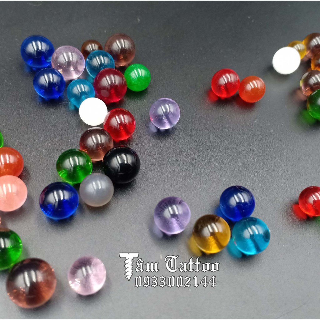 Một viên bi hạt lựu hoặc bi tròn đủ size lựa chọn từ 4mm tới 14mm #7892849681
