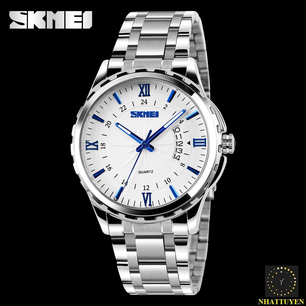 Đồng Hồ Nam Máy Nhật Dây Thép Không Gỉ Skmei 9069 Kim Dạ Quang Ban Đêm - HÀNG CHÍNH HÃNG | BigBuy360 - bigbuy360.vn
