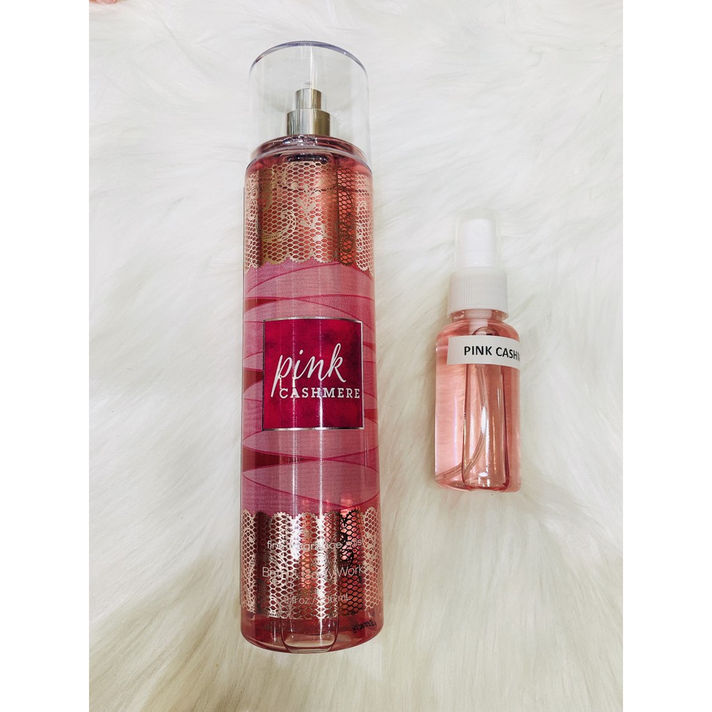 [FREESHIP 99K](33ML) XỊT THƠM PINK CASHMERE BATH& BODYWORKS