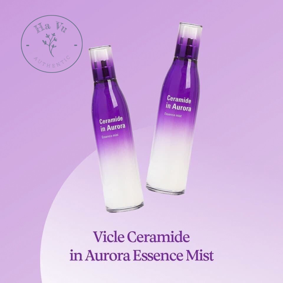 [Hạ Vũ Authentic] Xịt Khoáng Dưỡng 5 Tầng Vicle Ceramide in Aurora Essence Mist