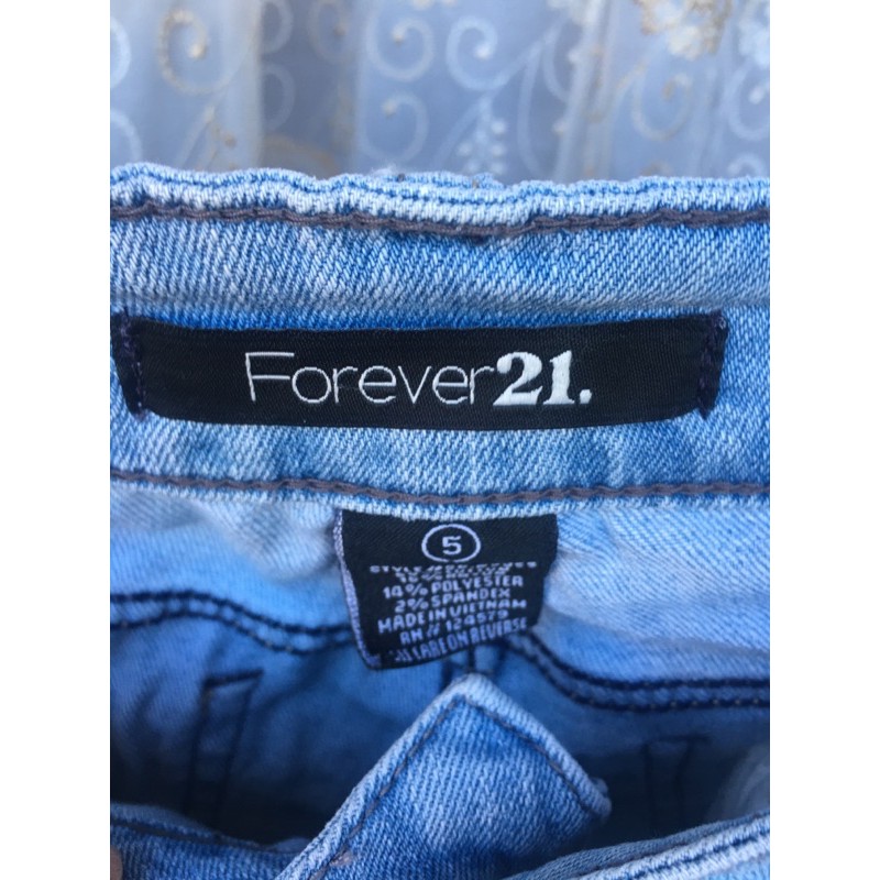 [Pass gấp] Quần Jeans quần bò xanh vnxk forever21 f21