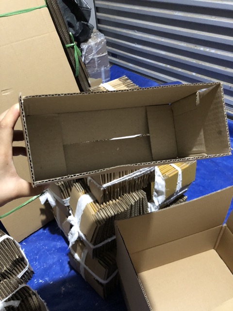 25x10x8 hộp carton đóng hàng giá rẻ