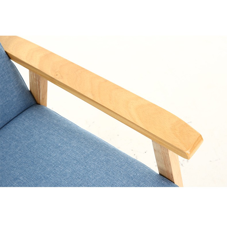 Ghế Sofa đôi đơn giản, Ghế Sofa khung gỗ GSF001 9386 STORE