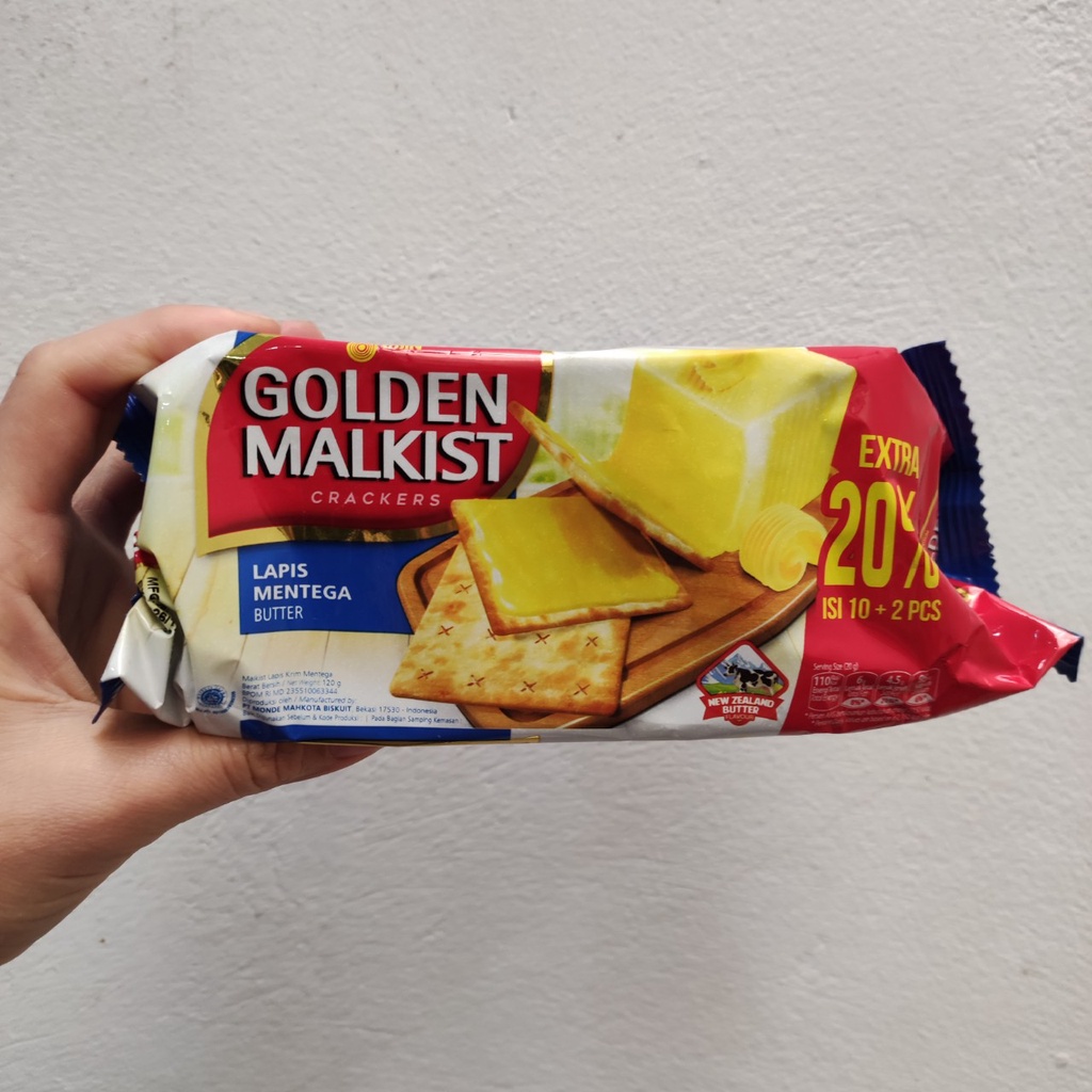 Bánh Crackers Golden Malkist hàng nhập khẩu Indonesia - Siêu ngon - Siêu Giòn