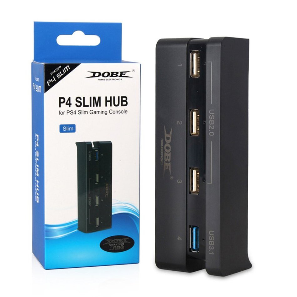 (orb) Bộ Chia Usb Hub 4 Trong 1 Tốc Độ Cao Cho Sony Playstation 4 Slim Ps4 Slim