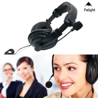 ✨pa✨ tai nghe chụp tai có dây kèm mic đầu cắm 3.5mm cho máy tính