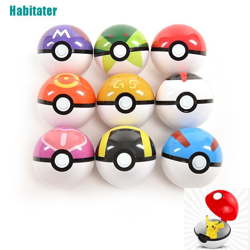 1 X Quả Bóng Pokemon Đồ Chơi Bằng Nhựa Cho Bé
