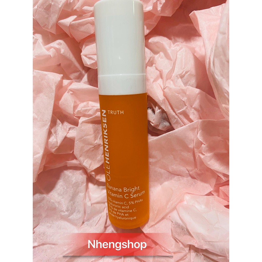 [7ml] Tinh chất sáng da, mờ thâm Olehenriksen Banana Bright Vitamin C Serum