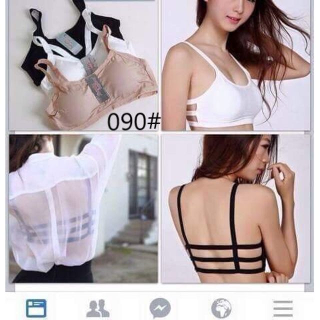 áo bra 3 dây (ảnh thật)