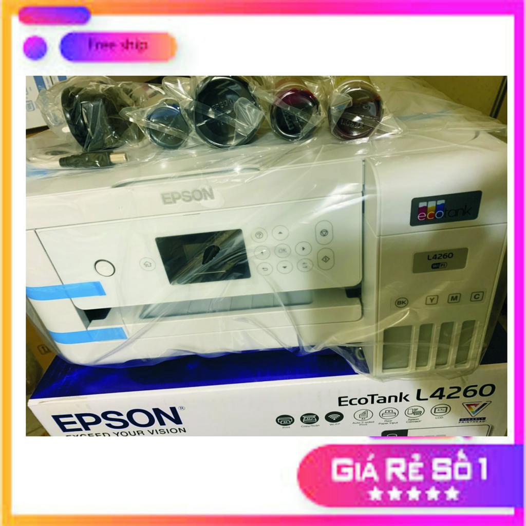Máy in màu đa chức năng Epson L4260 Wifi,Scan,copy,in đảo mặt khổ A4