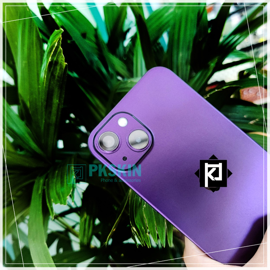 Skin dán full viền iphone 6 7 8 ,ip 11 ,ip 12 , xs , xr , 13 pro max , 14 , 14 plus , 14 pro , 14 pro max tím
