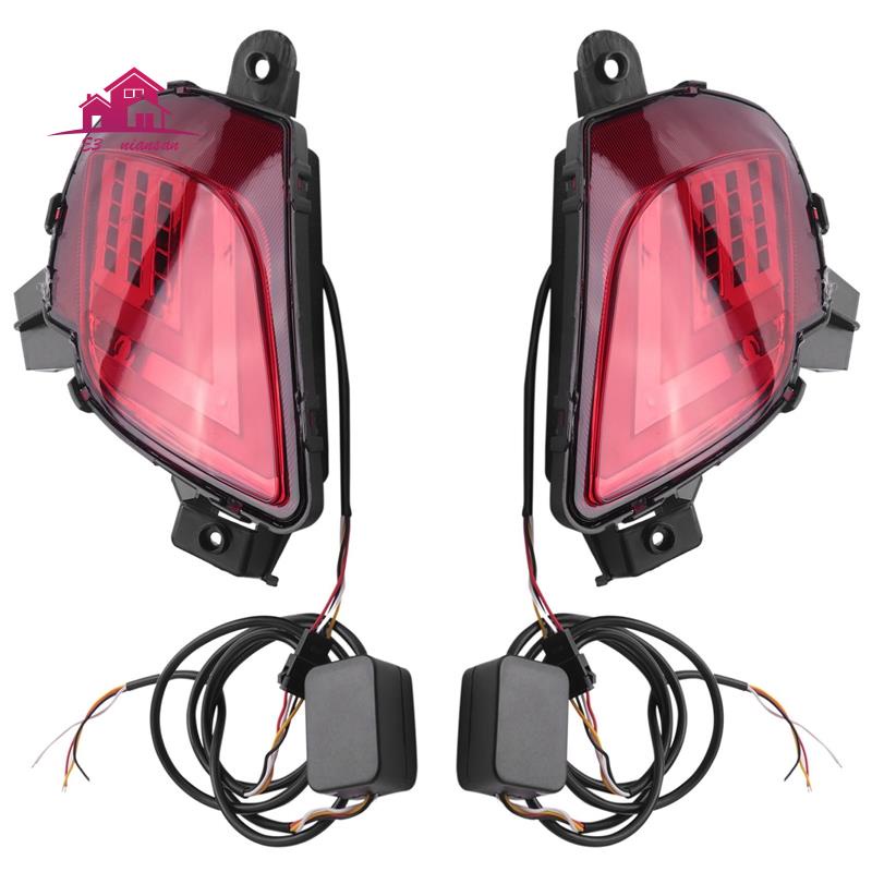 Bộ 2 Đèn Led Phản Quang Đa Năng Gắn Đuôi Xe Hơi Mazda Cx-5 Cx5 2013-2016 (2 Chức Năng)