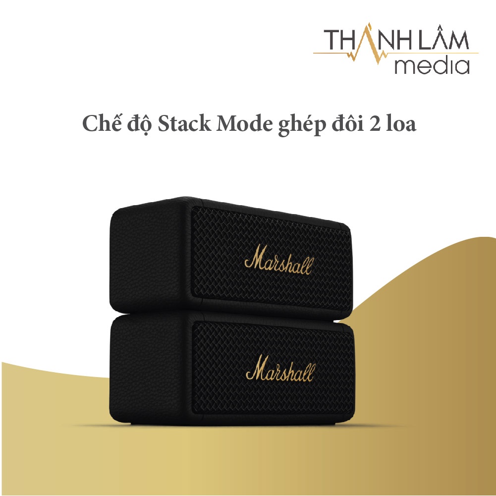 Loa Di Động Marshall Emberton 2 - Loa Nghe Nhạc Bluetooth công suất 20W, chống nước, chống bụi - Bảo hành 12 tháng